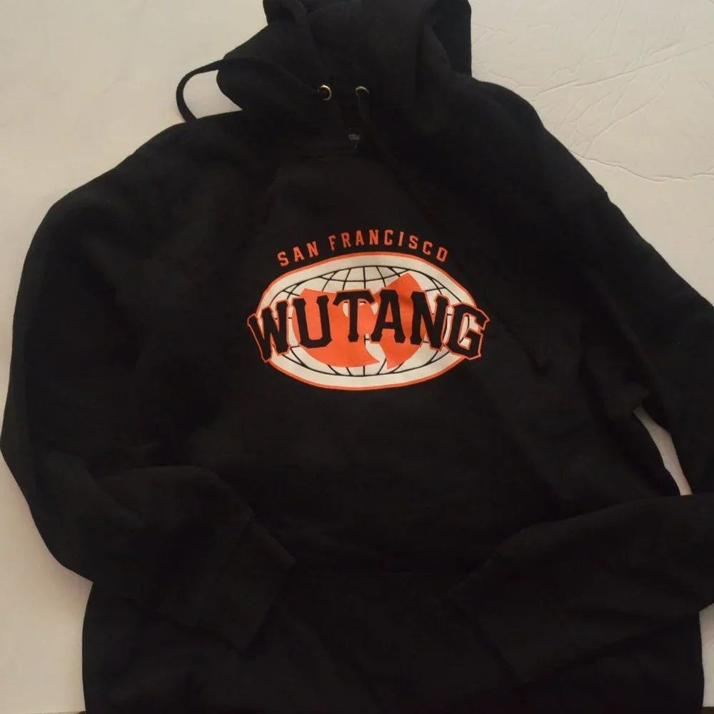 Wu Tang Clan San Francisco Hoodie Rap Hip Hop Sweatshirt Size XL